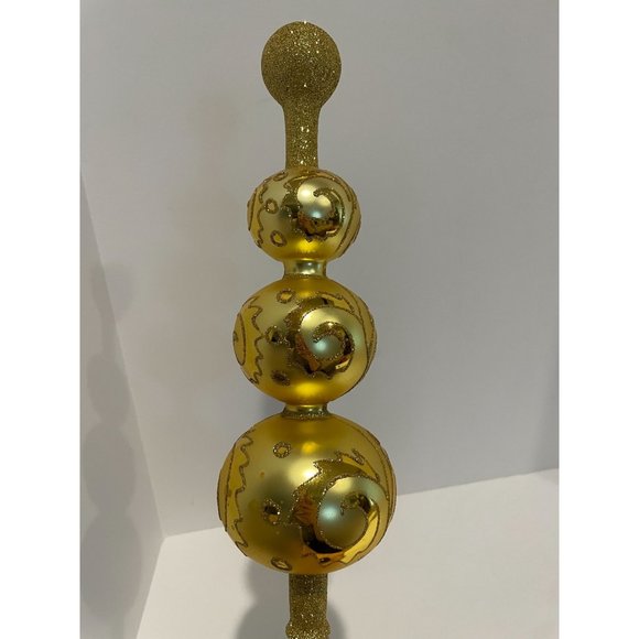 Vintage Finial Gold Tree Topper - Picture 3 of 4